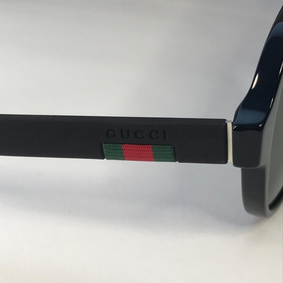 Gucci Men's GG0009S GG/0009/S 001 Black Retro Fashion Pilot Sunglasses 59mm - Picture 13 of 15